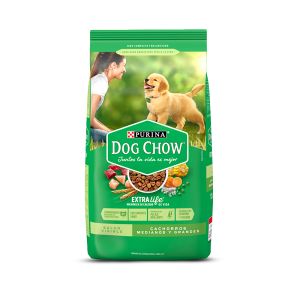 Dog Chow Cachorro Medianos y Grandes 24kg