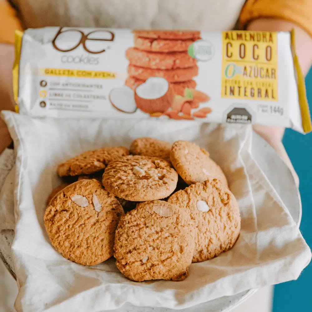 Galletas sin azúcar 0% sabor almendra coco (Con estevia) - Imagen 2
