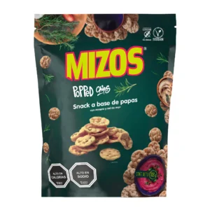 POPPED CHIPS DE PAPA CON ROMERO - MIZOS - 105 GR
