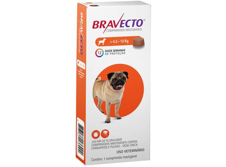 BRAVECTO 4,5 a 10 Kg