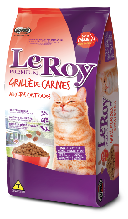 LeRoy carne gato adulto castrado 10kg